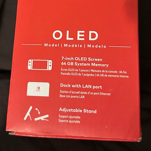 NINTENDO SWITCH OLED with grey joy cons - Picture 10 of 10